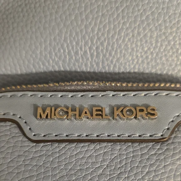 Michael Kors Jaycee Medium Zip Pocket Backpack Chambray - Picture 2 of 7